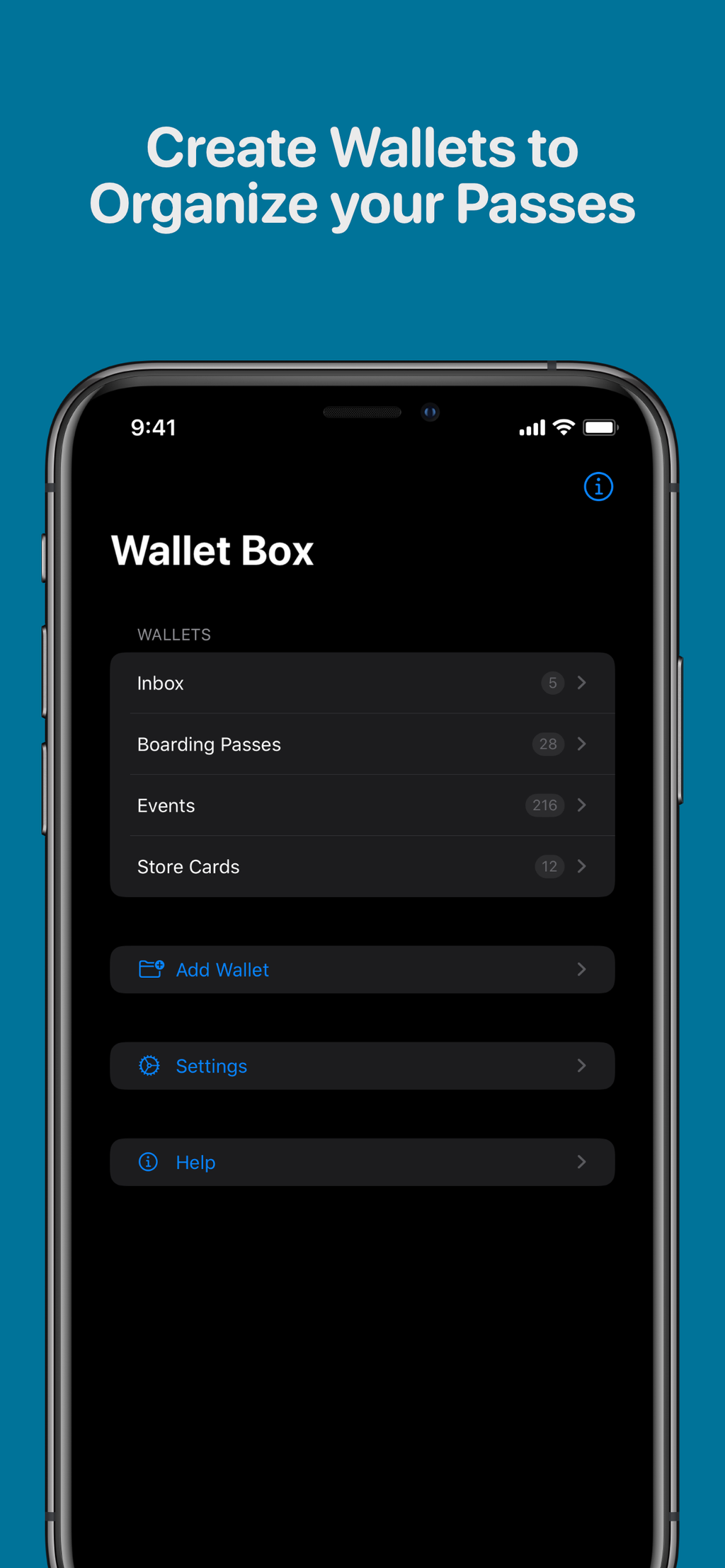 Wallet Box - Sapient Apps